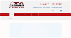 Desktop Screenshot of chapmanservicesllc.com